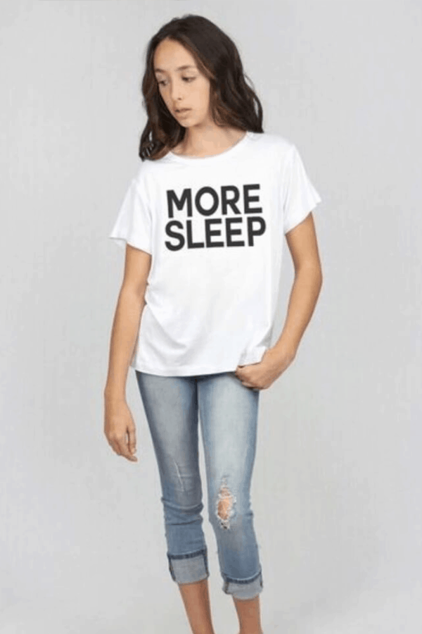 Rosie G "More Sleep Graphic Tee"