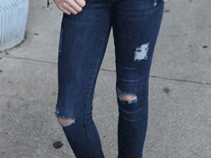 Girls Distressed Jeans