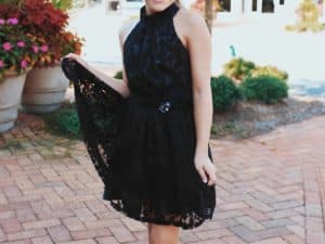 Gigi Ri "The Monique Dress" Black
