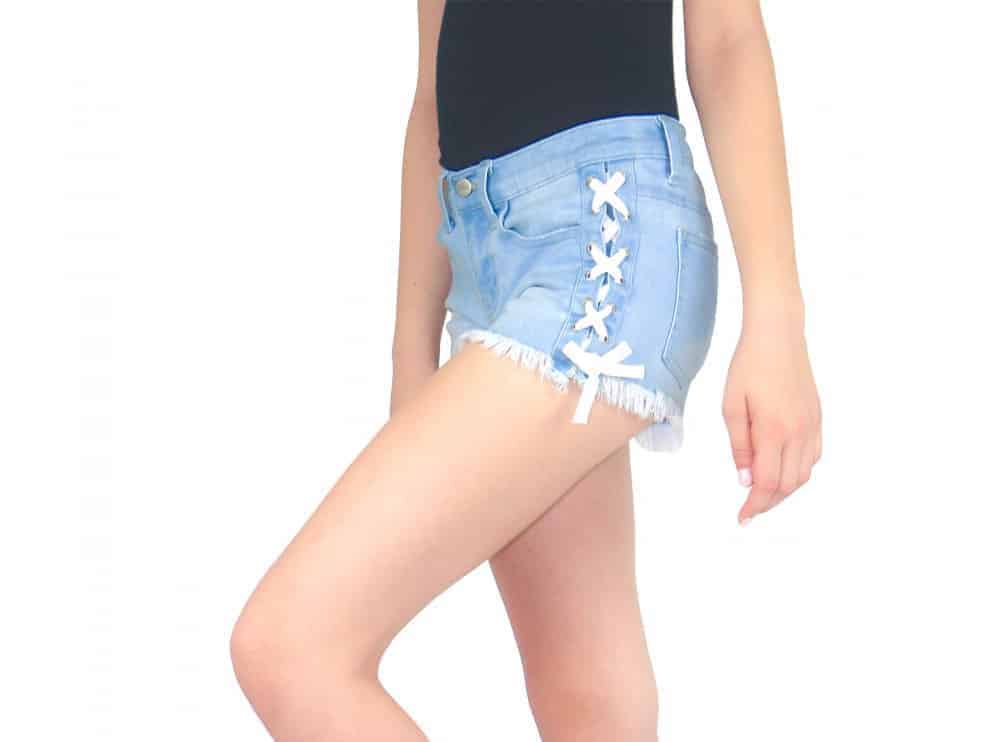 Tractr Girls Denim Shorts