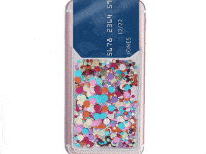 Packed Party Multi Confetti Phone Card Holder