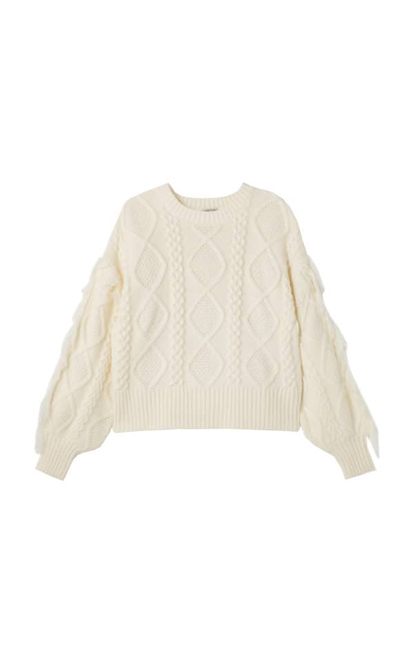 Habitual Girl Diana Pullover Fringe Sweater