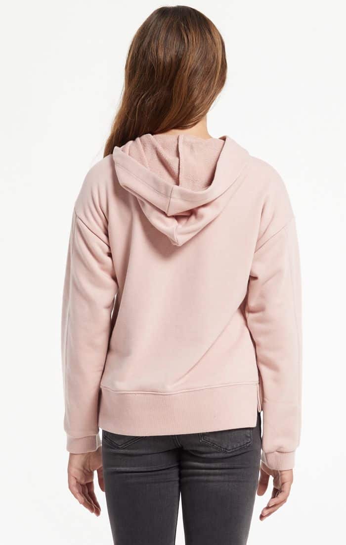 Z Supply Piper Hoodie Pink Blossom ⋆ Gypsy Girl Tween Boutique