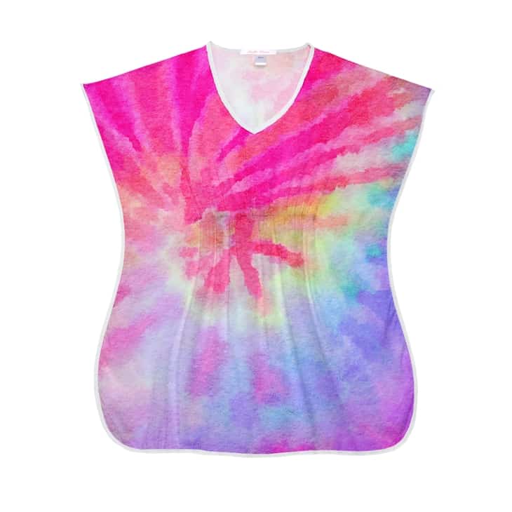 Stella Cove Pink Tie Dye Cover Up