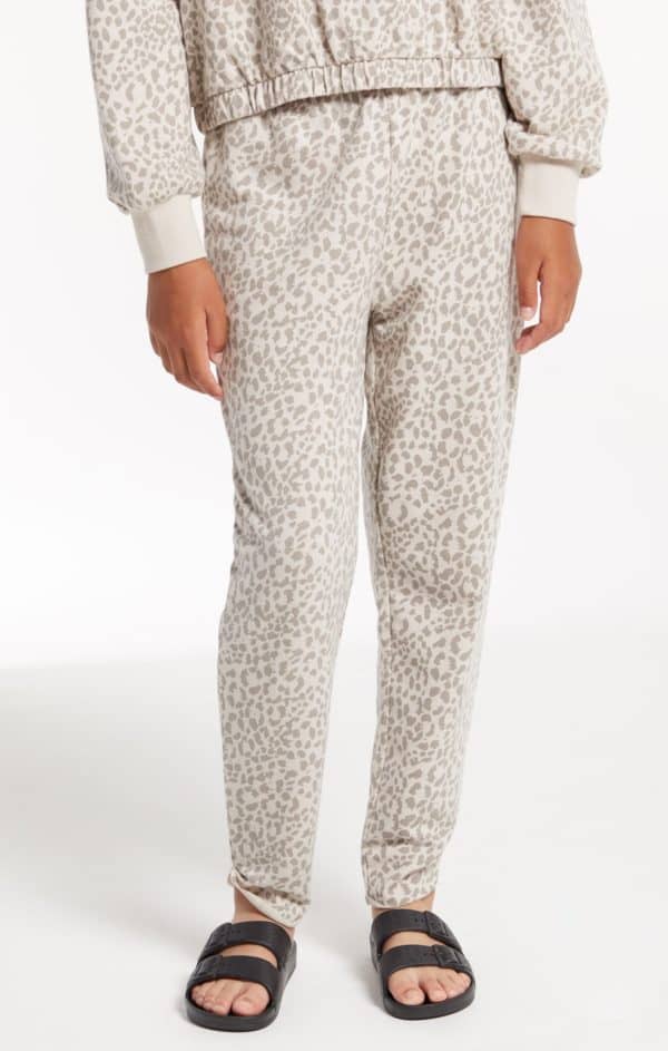 Z Supply Girls Reese Leopard Pant