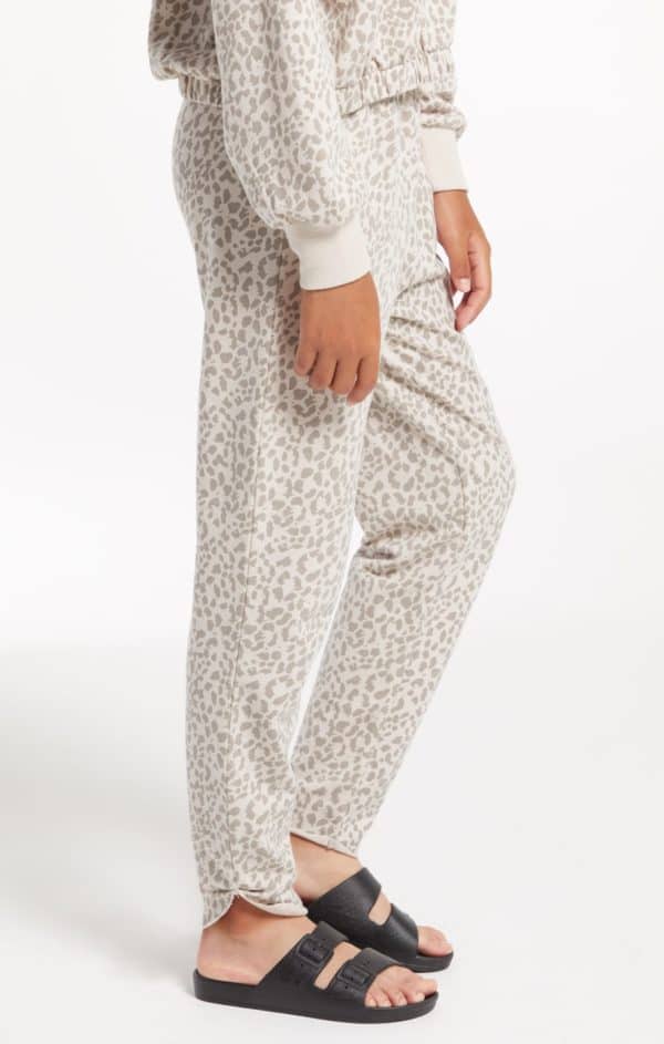 Z Supply Girls Reese Leopard Pant