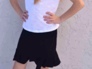 Tween Ruffle Skirt