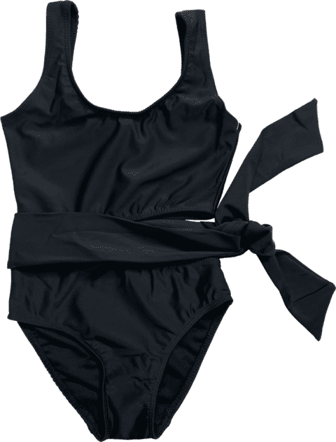 tween swimwear black